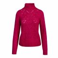 Womens Jester Red Vicamp Turtle Neck Knitted Jumper 78998 by Vila from Hurleys