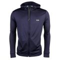 Mens Black Saggytech Zip Hooded Track Top 68425 by BOSS Green from Hurleys