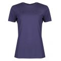 Casual Womens Dark Blue Tedecent S/s T Shirt 34494 by BOSS from Hurleys