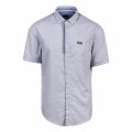 Athleisure Mens Medium Blue Bori_S S/s Shirt 57080 by BOSS from Hurleys