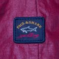 Paul & Shark Mens Red Hooded Iridescent Shark Fit Jacket 13764 by Paul And Shark from Hurleys
