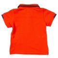 Baby Orange Small Logo S/s Polo Shirt 62480 by Armani Junior from Hurleys