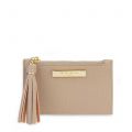 Womens Taupe Sophia Tassel Card Holder 80642 by Katie Loxton from Hurleys