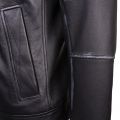 Casual Mens Black Josep Leather Jacket 93363 by BOSS from Hurleys
