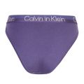 Womens Bleached Denim Structure Cheeky Briefs 95599 by Calvin Klein from Hurleys