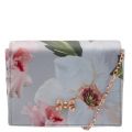 Womens Mid Grey Meagan Chatsworth Bloom Clutch Bag 22911 by Ted Baker from Hurleys