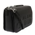 Womens Black Embossed Logo Crossbody Bag 85921 by Versace Jeans Couture from Hurleys