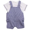 Baby Ocean Dungarees & T Shirt Set 22492 by Mayoral from Hurleys