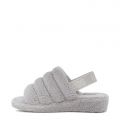 Womens Metal Grey UGG Slippers Fluff Yeah Terry 108966 by UGG from Hurleys