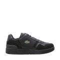 Mens Black T-Clip Trainers 98894 by Lacoste from Hurleys