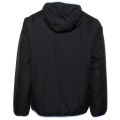 Mens Black Branded Hooded Jacket 29417 by Lacoste from Hurleys