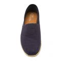 Mens Blue Linen Rope Sole Espadrille 8621 by Toms from Hurleys