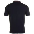 Mens Navy Oxford Trim S/s Polo Shirt 59179 by Fred Perry from Hurleys