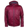Paul & Shark Mens Red Hooded Iridescent Shark Fit Jacket 13762 by Paul And Shark from Hurleys