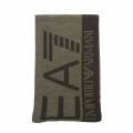 Mens Dark Green Training Visibility Scarf 33862 by EA7 from Hurleys