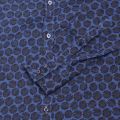 Casual Mens Dark Blue Relegant_1 Linen L/s Shirt 44874 by BOSS from Hurleys