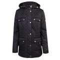 Womens Black Penhal Quilted Coat 34529 by Barbour International from Hurleys