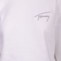 Womens White Signature Crop Sweat Top 101632 by Tommy Jeans from Hurleys