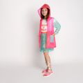 Girls Pink Transparent Raincoat 85190 by Billieblush from Hurleys