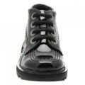Infant Black Patent Kick Hi Shoes (5-12) 66314 by Kickers from Hurleys