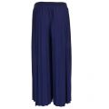 Womens True Navy Perma Pleat Culottes 7899 by Michael Kors from Hurleys