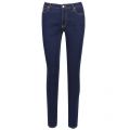 Anglomania Womens Dark Blue Wash High Waist Slim Fit Jeans 36338 by Vivienne Westwood from Hurleys