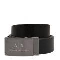 Mens Black Dual Belt Gift Set 89732 by Armani Exchange from Hurleys