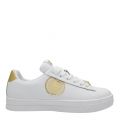 Womens White Emblem Logo Trainers 83639 by Versace Jeans Couture from Hurleys