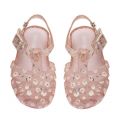 Girls Pink Daisy Mini Possession Sandals (4-9) 89666 by Mini Melissa from Hurleys