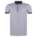 Athleisure Mens Navy Paule 4 Slim Fit S/s Polo Shirt 34370 by BOSS from Hurleys