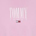 Womens Lilac Chiffon Embroidery Logo S/s T Shirt 43615 by Tommy Jeans from Hurleys