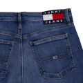 Womens Blue Wash Izzy High Rise Slim Fit Ankle Jeans 87729 by Tommy Jeans from Hurleys
