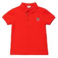Boys Bright Red Classic Zebra S/s Polo Shirt 104860 by Paul Smith Junior from Hurleys
