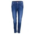 Womens Left Hand Dark Relaxed Skinny Jeans 72259 by 7 For All Mankind from Hurleys
