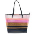 Womens Navy Miaaa Stripe Shopper Bag 9109 by Ted Baker from Hurleys