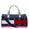 Womens Black Iris/Pink Heritage Duffle Bag 52763 by Tommy Jeans from Hurleys