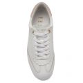 Womens White/Pink Ebby Retro Scallop Trainers 87770 by Ted Baker from Hurleys