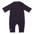 Baby Navy Romper & Hat Set 19796 by Armani Junior from Hurleys