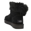 Womens Black Classic Fluff Pin Mini Boots 46307 by UGG from Hurleys