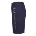 Mens Navy Train Logo Series Side Sweat Shorts 38383 by EA7 from Hurleys