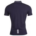 Mens Blue Train Core ID Tipped S/s Polo Shirt 11410 by EA7 from Hurleys