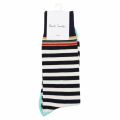 Mens Navy Multi Top Socks 41090 by PS Paul Smith from Hurleys