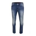 Mens Blue Wash J06 Slim Fit Jeans 11082 by Armani Jeans from Hurleys