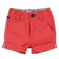 Baby Red Branded Shorts