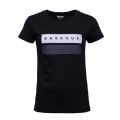 Womens Black Garrow S/s T Shirt 46627 by Barbour International from Hurleys