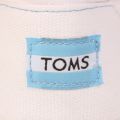 Mens White Classic Canvas Espadrille 6050 by Toms from Hurleys