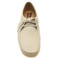 Womens Off White Nubuck Wallabee 31329 by Clarks Originals from Hurleys