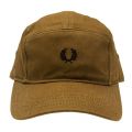 Mens Military Green Cotton Twill Baseball Cap 71392 by Fred Perry from Hurleys