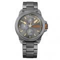 Mens Grey Dial New York Bracelet Strap Watch 46969 by BOSS Orange Watches from Hurleys