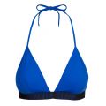 Womens Duke Blue Fixed Triangle Bikini Top 39093 by Calvin Klein from Hurleys